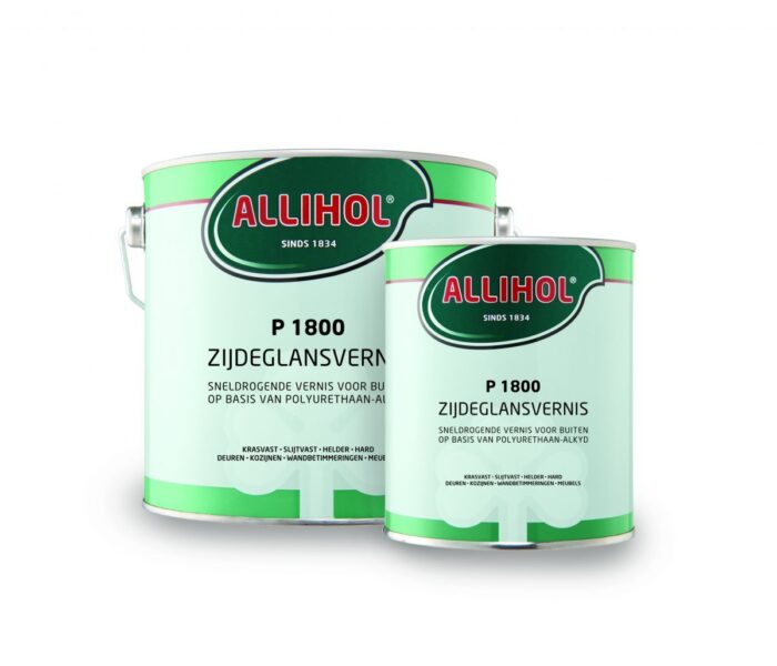 Allihol P1800 Zijdeglansvernis 3/4 liter