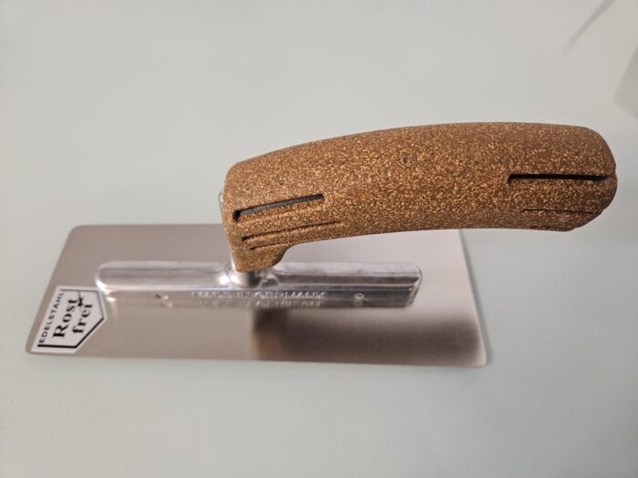 Terra Spaan RVS 20 cm ronde hoek (kurk‑greep)